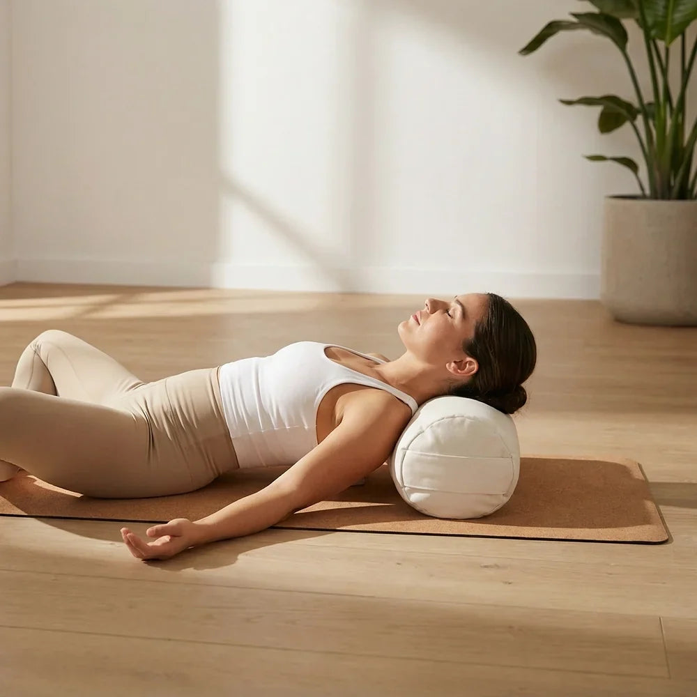 Yoga Bolster Übungen: Wozu er dient und welche Füllung zu dir passt