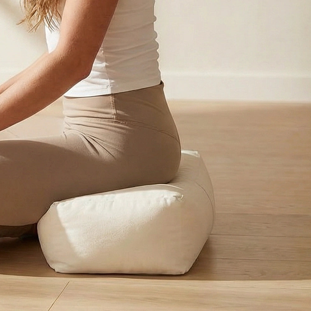 Yoga- & Meditationskissen Eckig