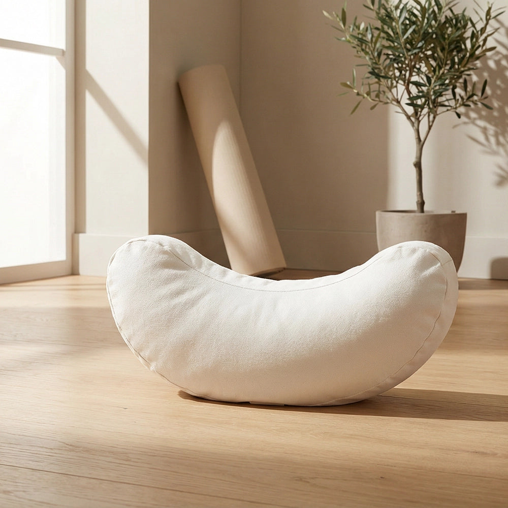 Halbmondkissen mit Griff