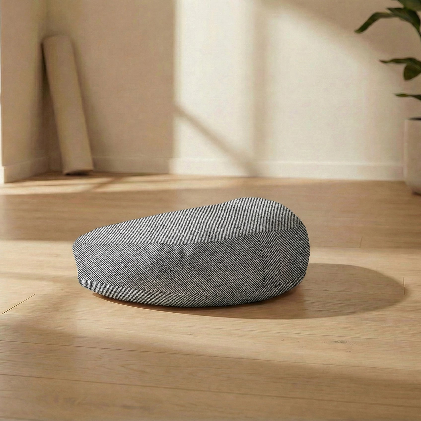 Halbmondkissen mit Griff