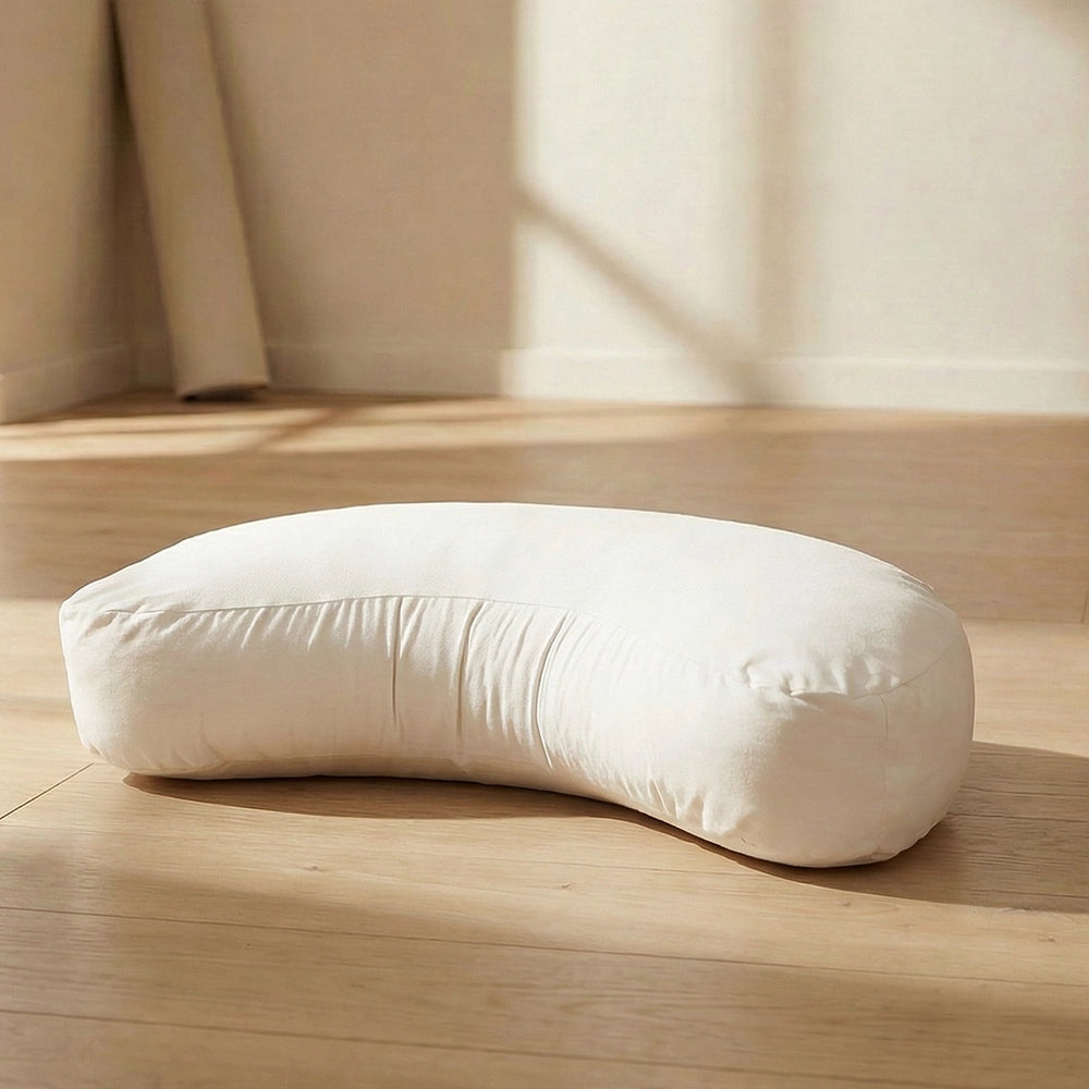 Halbmondkissen mit Griff