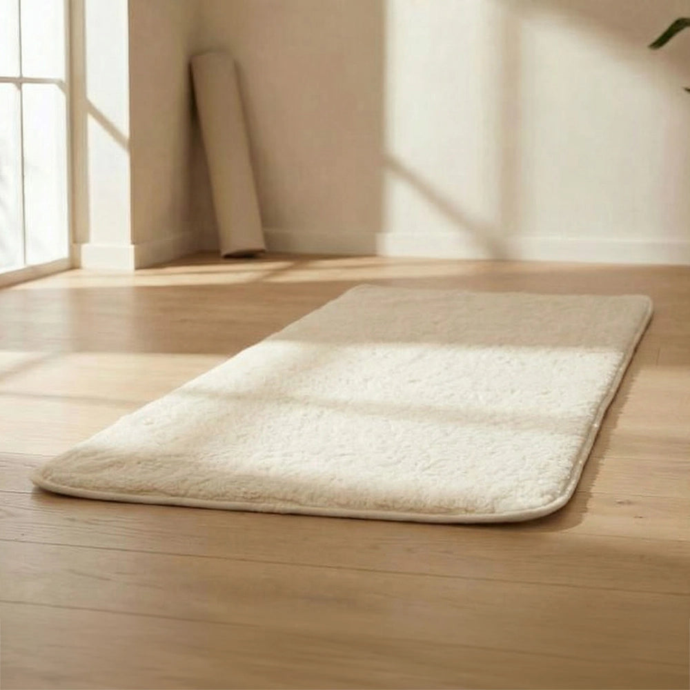Yogamatte Lammflor