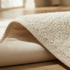 Yogamatte Schurwolle, Lammflor